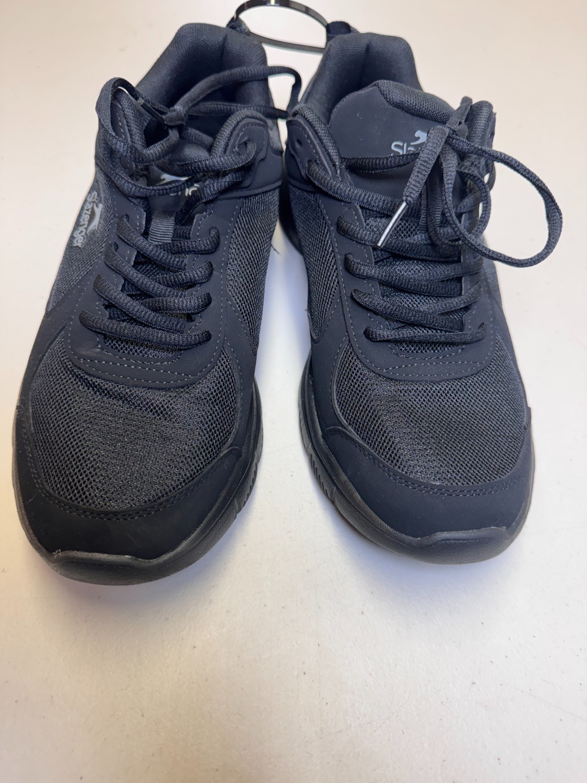 Slazenger Force Mesh Trainers Black Running Shoes UK 9 EU 43 Lightweight image 2