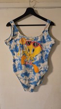 Vintage 1996 Looney Tunes Tweety One piece Swimsuit