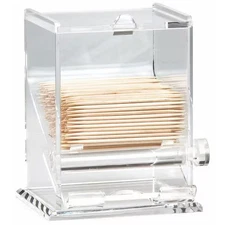 Manufacturer Varies Toothpick Dispenser, 3-1/4"W x 4"H, Clear 228 Manufacturer