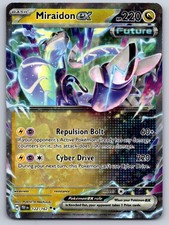 Miraidon ex 122/162 Double Rare Temporal Forces Pokemon Holo Near Mint