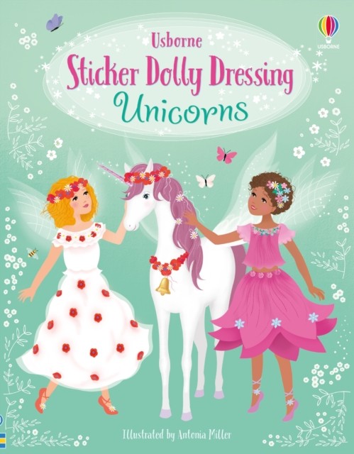 Sticker Dolly Dressing Unicorns by Fiona Watt (Paperback Book)