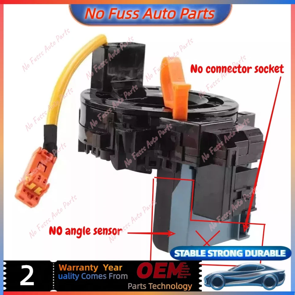 Cable espiral resorte reloj alta calidad nuevo para Toyota Highlander 2008-2013 Foto 3 de 4