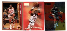 Hakeem Olajuwon 3 Basketball Card Lot (A) Houston Rockets