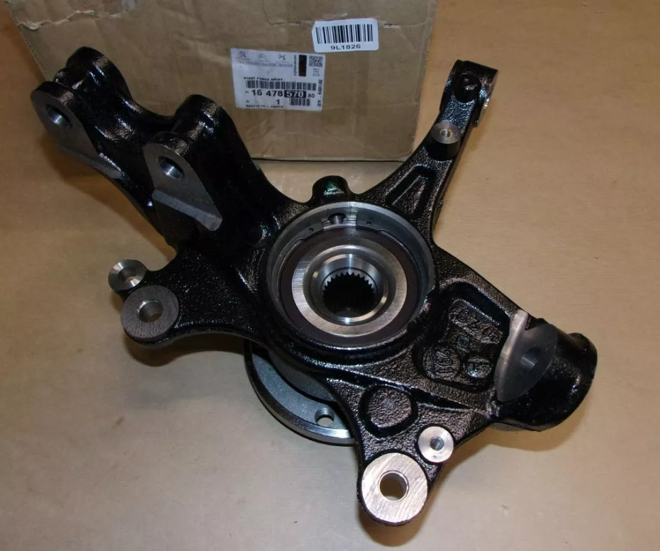 Fusée de roue droite 1647857080 pour pivot avant de Berlingo et C4 Picasso II