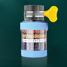 Rotatable Kitchen Faucet Attachment with Water Saving and for splash Control