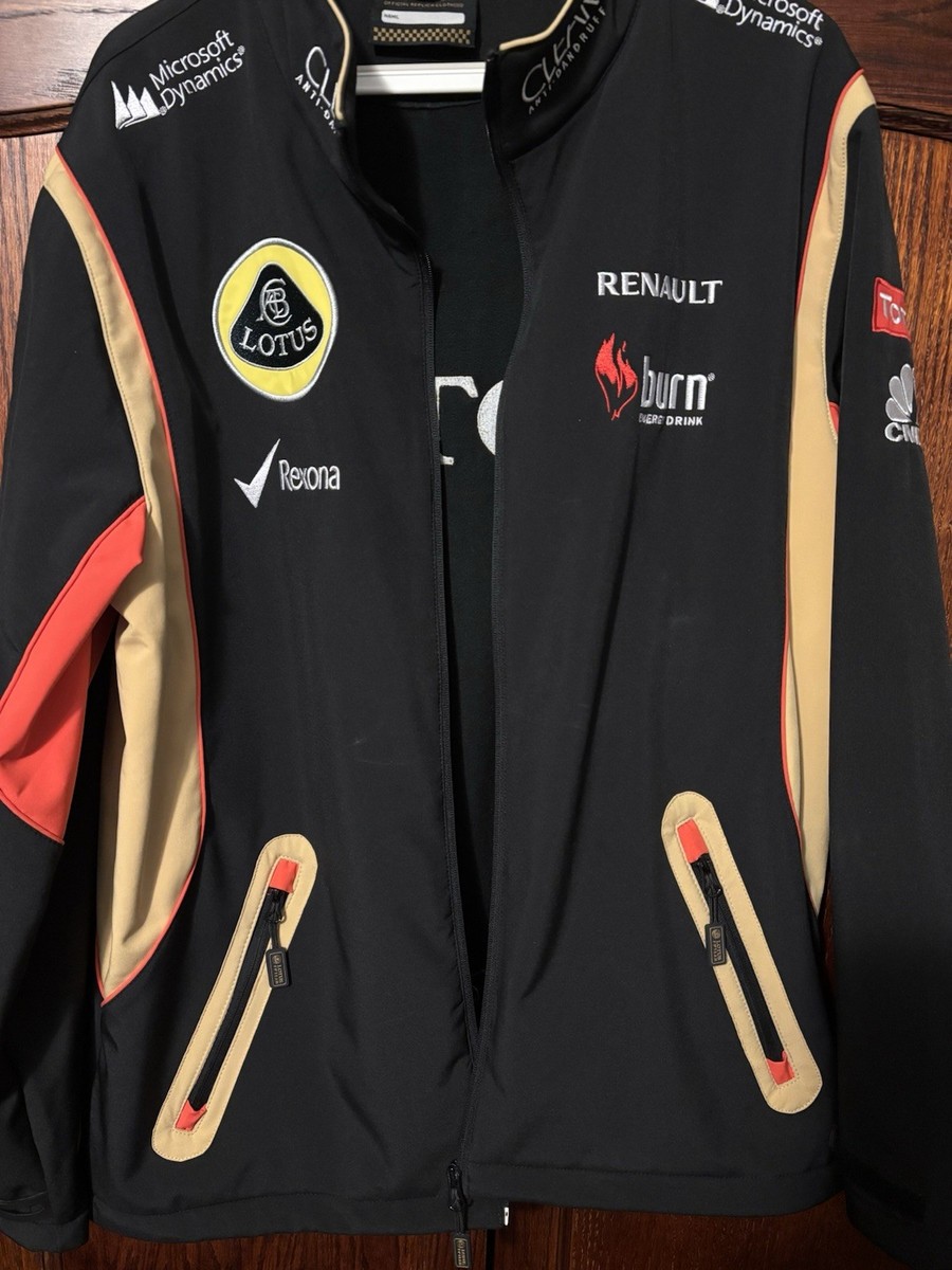 LOTUS RENAULT TEAM F1 FORMULA 1 RACING MEN JACKET OFFICIAL PRODUCT