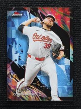 2024 Topps Finest Uncommon Sky Blue Refractor 210/250 Corbin Burnes #123 10yf