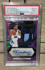 2023 Panini Select FOTL GG Jackson II Memphis Grizzlies Purple Pulsar RPA  /15