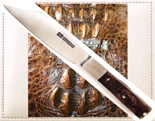 *BEAU COUTEAU PLIANT RÉGIONAL*108 GIRODIAS*THIERS*CROCO AVEC SCUTELLES *FRANCE *