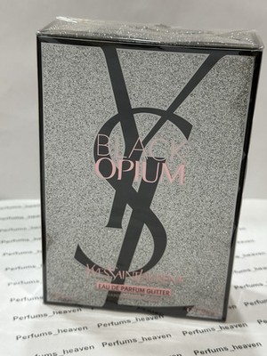 YSL Black Opium Glitter 3 oz 90 ML Eau de Parfum Spray Women Sealed New BIG SIZE