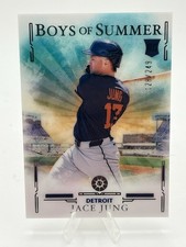 2025 Panini Boys of Summer Jace Jung Rookie Card #'d /249 Detroit Tigers RC