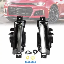 Pair LED Daytime Running Fog Light For Chevy Camaro ZL1 LS LT 2016-2023 2024
