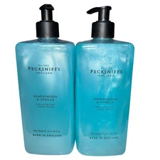 2-Pack Pecksniff’s England Sandalwood Vanilla Hand Wash 24.5oz Moisturizing New