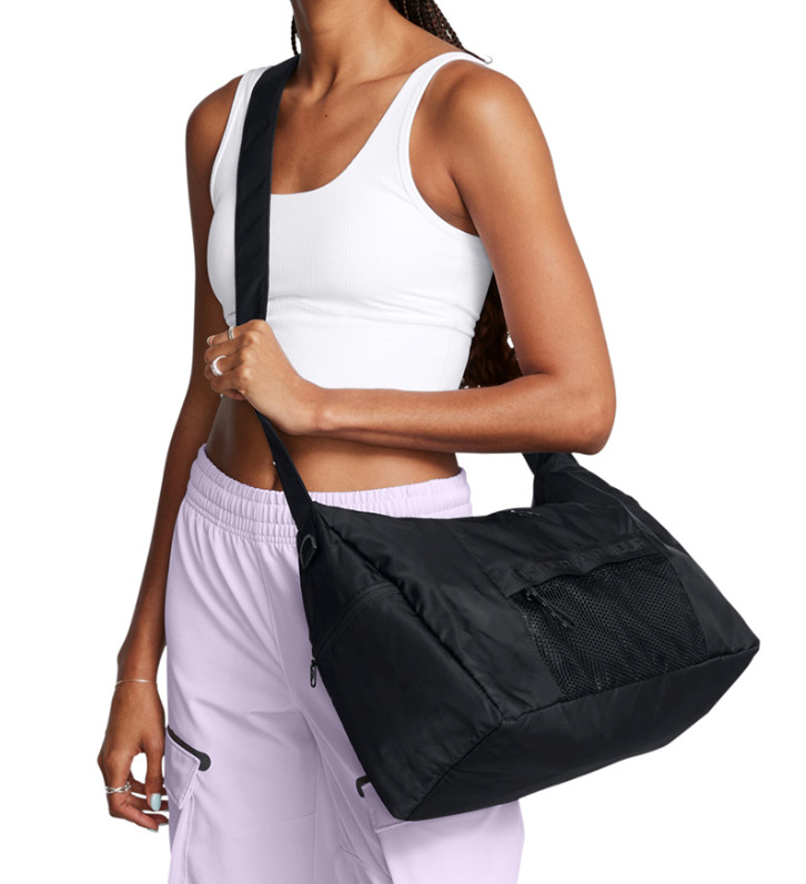 Under Armour Studio Slouchy Duffle Bag Unisex Gym Sports Bag Black 1384461-001 25290₽