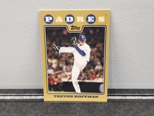 2008 Topps Trevor Hoffman 57 Years Collecting Gold #52 Padres ~ Excellent / NM