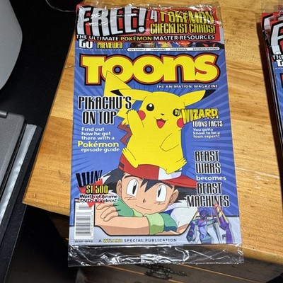 Toons iSpecial 1999 Pokemon Pikachu By Wizard Animation Magazine 
