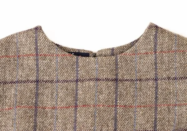 45 об/мин 45R шерстяная подкладка в полоску чек жилет размер 2 (K-145047) - Изображение 3 из 4