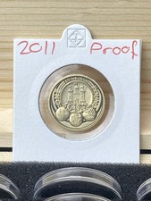 2011 Proof Edinburgh Cities £1 One Pound Coin Brilliant Uncirculated BUNC BU