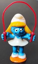 Schlumpfine mit Springseil, aus der Serie Die Olympiade der Schlümpfe