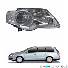 Hauptscheinwerfer rechts H7/H7 Motor für VW Passat B6 3C2 Variant 3C5