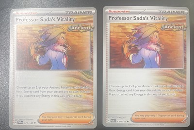 2x Professor Sada's Vitality 170/182 Sv04: Paradox Rift Regular