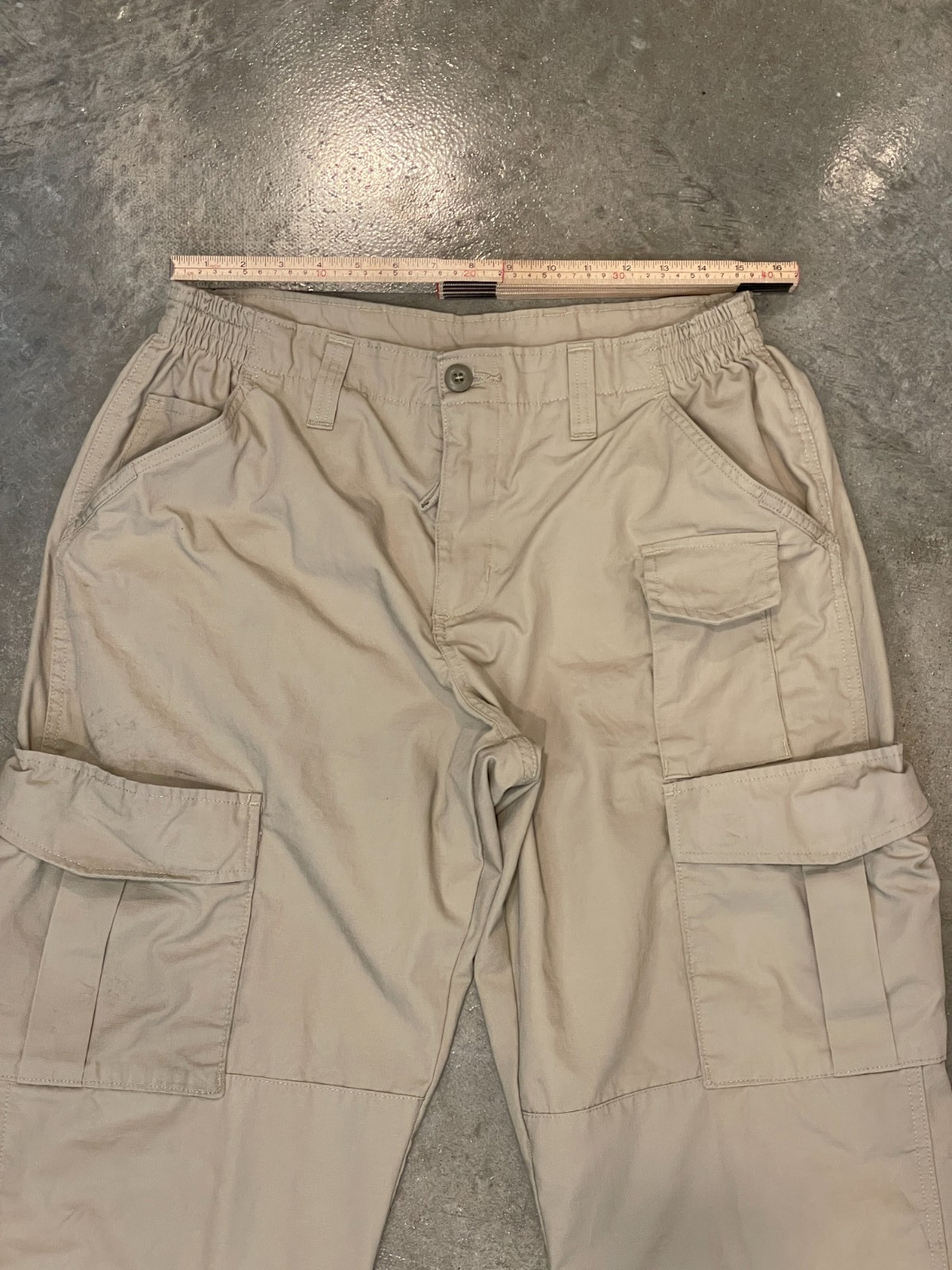 Propper Cargo Pants Mens 36x32 Fits 32x30 Tan Tactical Utility Workwear Ripstop thumbnail 7