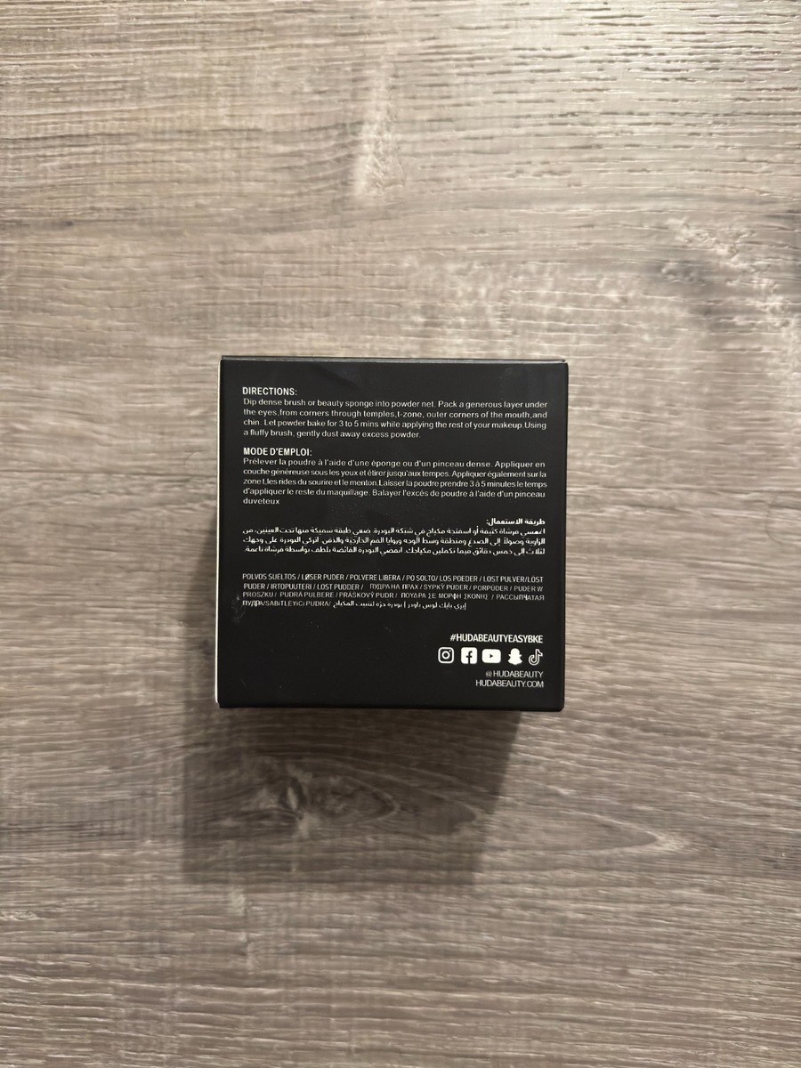 Huda Beauty Easy Bake LOOSE Setting Powder 20g New Sealed - Select