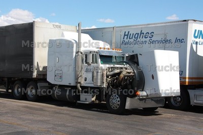 LKW Foto Peterbilt 379 Kofferauflieger USA weiß JENNY'S TRUCKING #p3vq