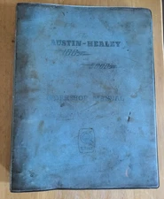 AUSTIN HEALEY 100/6 3000 ORIGINAL FACTORY WORKSHOP MANUAL