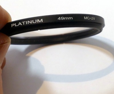 Platinum 49mm Lens MC UV Filter low slim profile for wide angle