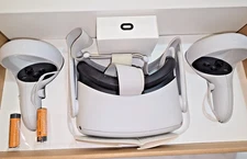Oculus Quest 2 128GB Advanced All-in-one VR Headset – White