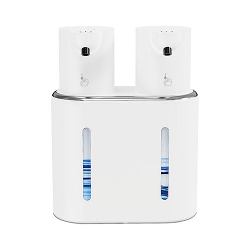 Hygienic Touchless Soap Dispenser with Dual Head Design for Convenience - Picture 9 of 28
