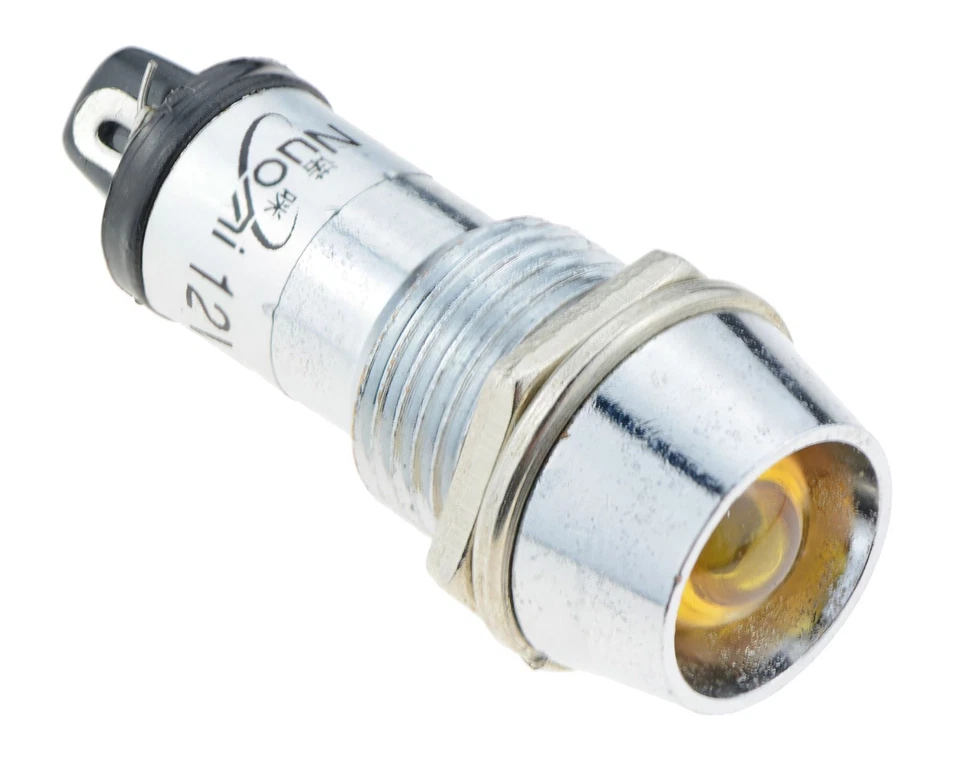 Switch Electronics Gelbe LED 12mm Schalttafelleuchte 12V 351019 - Bild 1 von 1