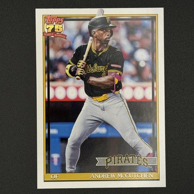 2026 Topps 1991 Andrew McCutchen #T91-40 Pittsburgh Pirates 3*213