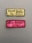 Vintage Barbie & Midge  ORIGINAL GENUINE BARBIE BY MATTEL Foil WRIST TAG (1960s)