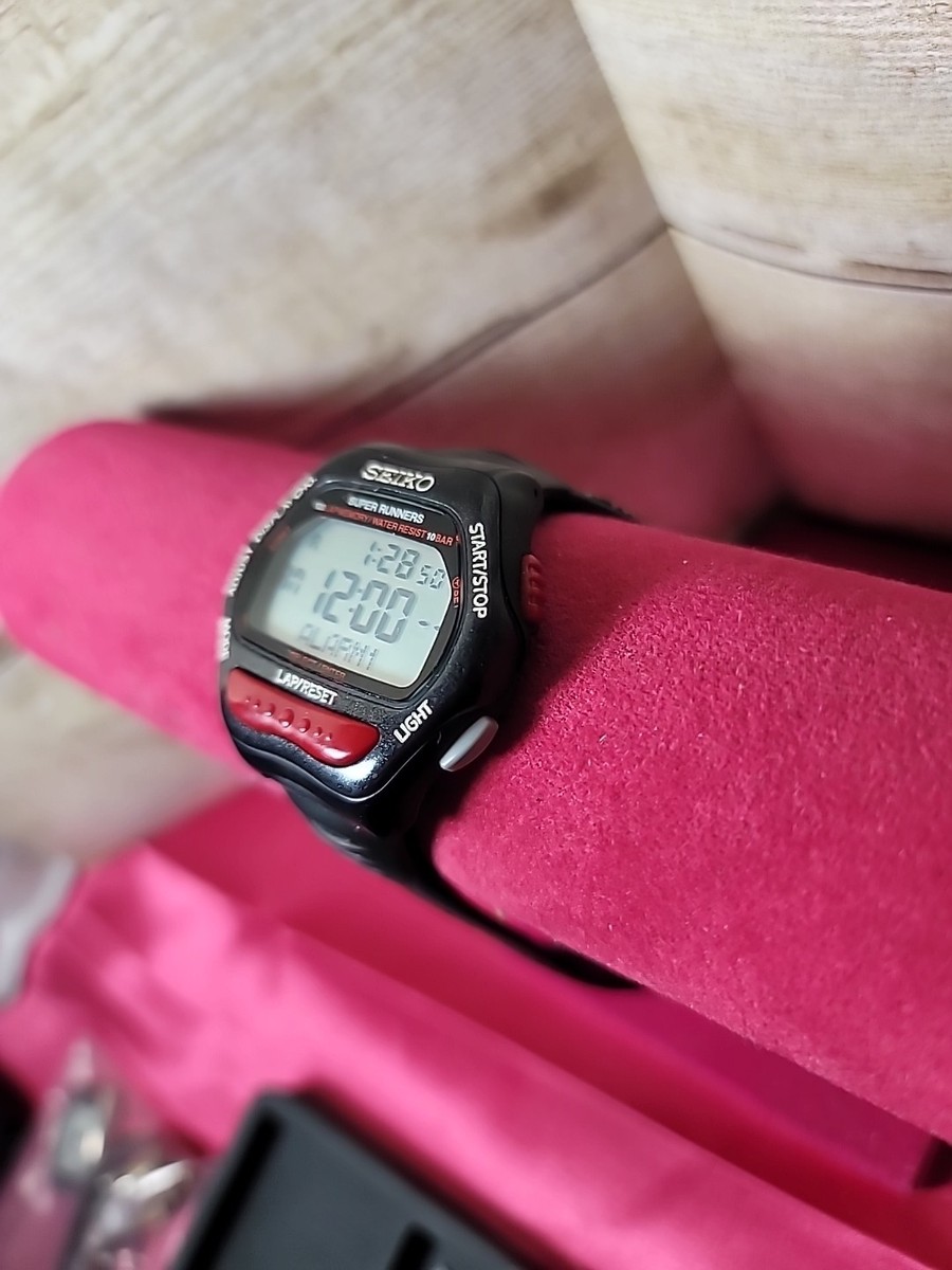 SEIKO vintage Super Runners S650-4000 digital vintage sport watch