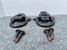 2003-2009 Hummer H2 Rear Bumper Left Right Side Tow Hook Set 2003-2009 Hummer H2 Rear Bumper Left Right Side Tow Hook Set