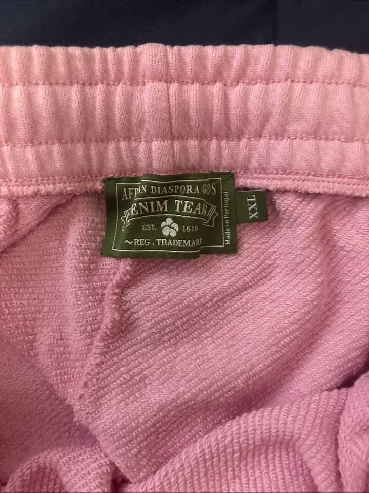 Розовый джинсовой ткани слезы брюки размер XXL 🔥🔥 - Изображение 3 из 3