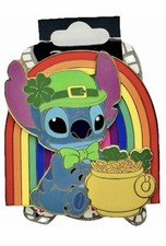 Disney Studio Store Hollywood DSSH St. Patrick’s Day Pin 2017 Stitch Leprechaun