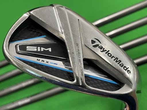TaylorMade - SIM MAXアイアン TENSEI TM60 FLEX-S 6番〜Pw Set SIM マックス アイアン(5本セット) TENSEI BLUE TM60(アイアン