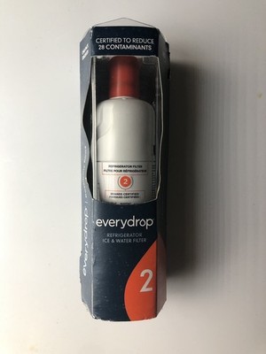 SEALED Whirlpool Maytag EveryDrop Refrigerator Ice & Water Filter (2) EDR2RXD1