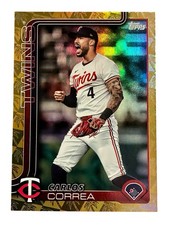 Carlos Correa [Spring Training Gold] #275 2025 Topps