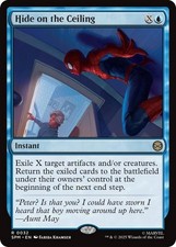 Hide on the Ceiling Foil - SPM 0032 - NM - MTG Magic