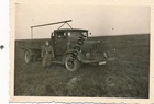 Photo Military WW2 Wehrmacht Truck Flatbed X238