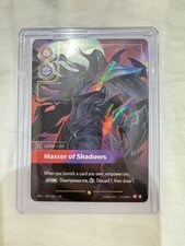 Riftbound TCG - Zed Master of Shadows (Overnumbered) VEN 191/166 English — live eBay listing