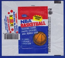 NICE 1986-87 1986 FLEER NBA BASKETBALL WRAPPER MICHAEL JORDAN ROOKIE SEASON