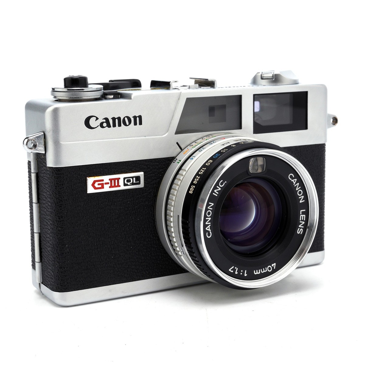 Canon Canonet QL17 G-III Film Camera w/40mm Lens
