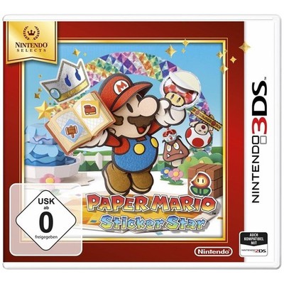 Paper Mario - Sticker Star | Nintendo Selects | 3DS | GUT