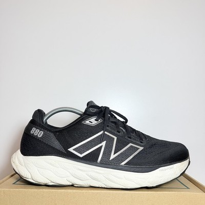 New Balance Men Size 13 Fresh Foam X 880v14 Black White Running Shoes Sneakers