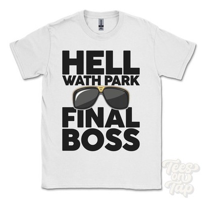 HELL WATH PARK FINAL BOSS T-SHIRT funny xmas gift ripon north yorkshire england